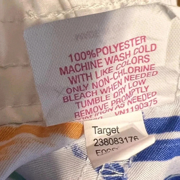 🟣Xhileration Rainbow Striped Shorts - Size XL - Picture 5 of 5